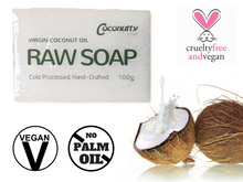 🎁 Soap Bar Pure Raw Saponified Virgin Coconut Oil (50.1% off)