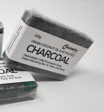 Charcoal, Virgin Coconut and Tea Tree Oil 100g Soap Bar